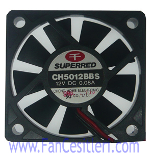 50x50x10 mm-SUPERRED-3804 Fan